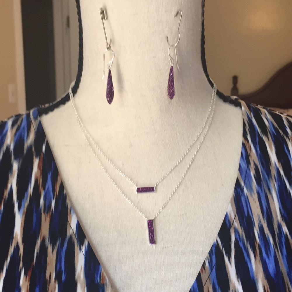 Necklace AND earrings - Picture 6 of 11